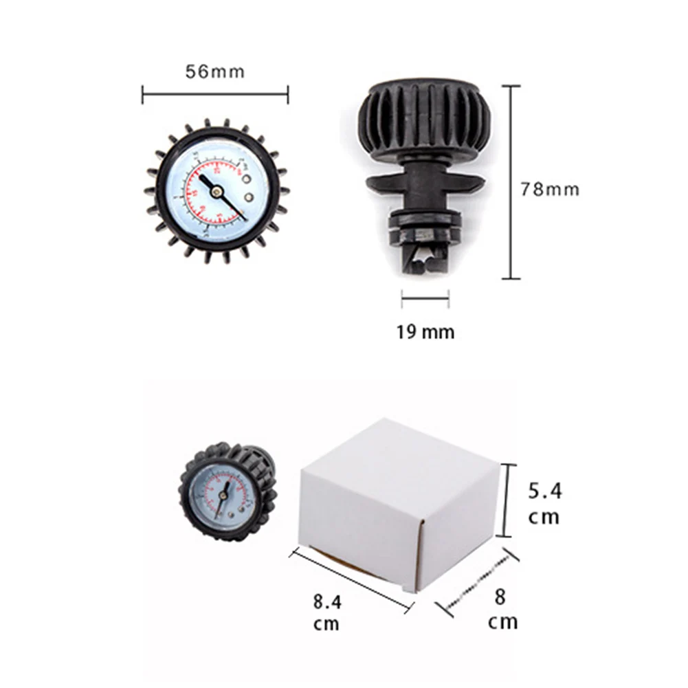 Pressure Gauge Kayak Barometer 23Psi Black Double Pressure Units For Boat Kayak For Inflatable High Performance
Pressure Gauge Kayak Barometer 23Psi Black Double Pressure Units For Boat Kayak For Inflatable High Performance