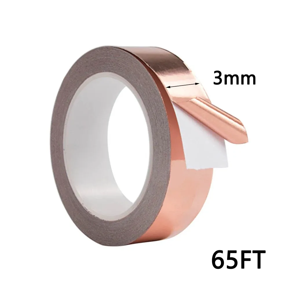 3/5/6/8/10mm Copper Foil Tape EMI Shielding For Electric Guitar Single Side Conduction Smart Phone Strong Viscosity
3/5/6/8/10mm Copper Foil Tape EMI Shielding For Electric Guitar Single Side Conduction Smart Phone Strong Viscosity