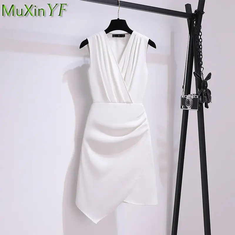 Женское облегающее платье без рукавов, элегантное офисное платье мини в Корейском стиле с V-образным вырезом и драпировкой, вечернее праздн...
Женское облегающее платье без рукавов, элегантное офисное платье мини в Корейском стиле с V-образным вырезом и драпировкой, вечернее праздн...