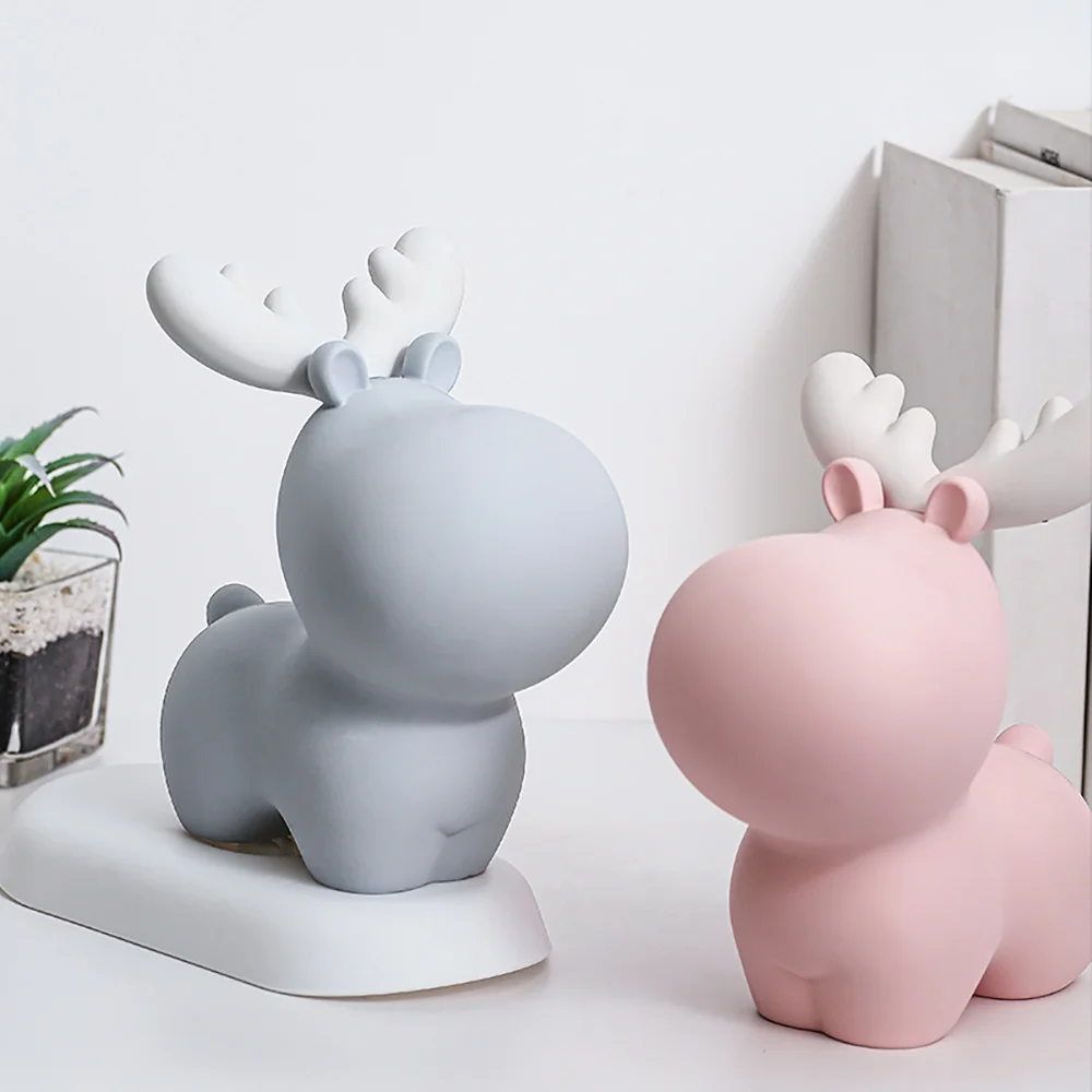 Resin Deer Figurines Home Decor Animal Cute Piggy Bank Living Room Decoration Home Storage Decoration Accessories Crafts
Resin Deer Figurines Home Decor Animal Cute Piggy Bank Living Room Decoration Home Storage Decoration Accessories Crafts