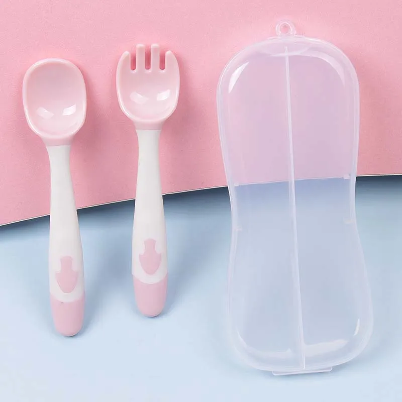 Brand new mushroom pink boxed fork spoon children's training spoon mushroom eating spoon toddler tableware can turn head spoon
Brand new mushroom pink boxed fork spoon children's training spoon mushroom eating spoon toddler tableware can turn head spoon