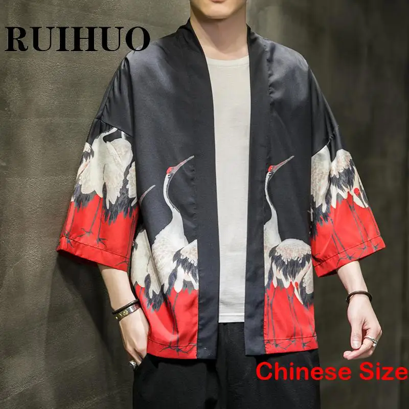 RUIHUO Crane Print Home Mens Men's Kimono Japanese Style Clothing Harori Men Kawaii Clothes Cardigans Cardigan 5XL 2023 Summer
RUIHUO Crane Print Home Mens Men's Kimono Japanese Style Clothing Harori Men Kawaii Clothes Cardigans Cardigan 5XL 2023 Summer