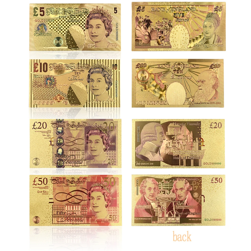 10pcs/lot GBP Banknotes British Paper Money 5/10/20/50 GBP Uncurrent UK Paper Fans Memorial Collection Home Decoration
10pcs/lot GBP Banknotes British Paper Money 5/10/20/50 GBP Uncurrent UK Paper Fans Memorial Collection Home Decoration