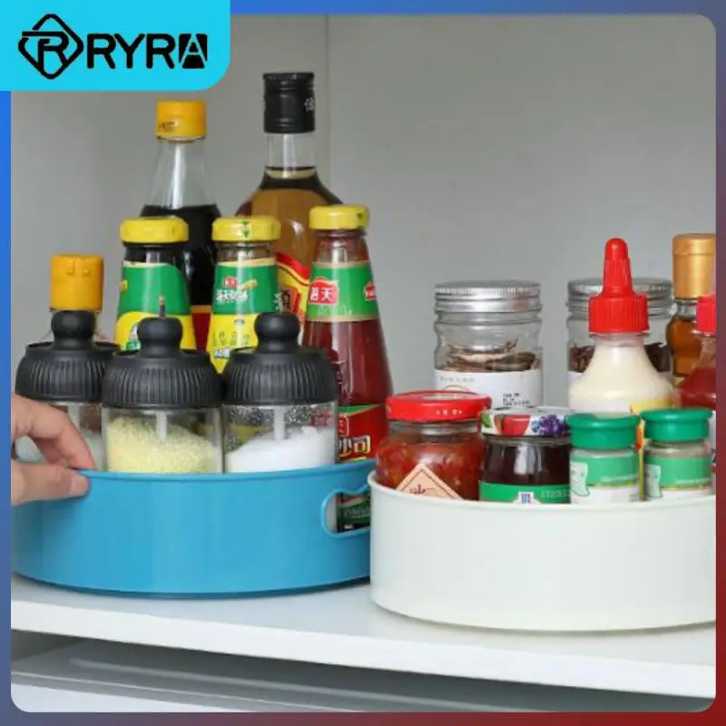 360 Rotating Storage Tray Muti-fuction Non Slip Food Organize Tray Bathroom Kitchen Goods Storage Containers
360 Rotating Storage Tray Muti-fuction Non Slip Food Organize Tray Bathroom Kitchen Goods Storage Containers