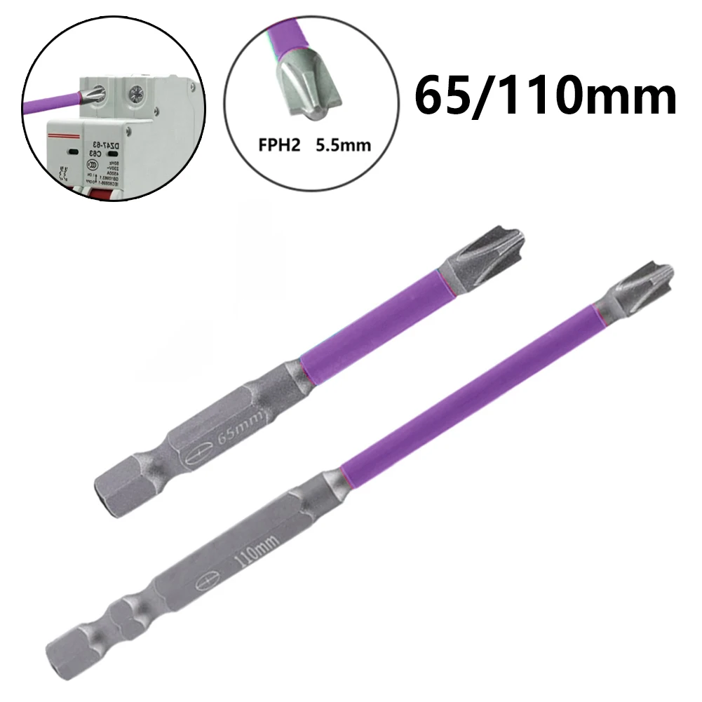 1/2/3pcs FPH2 Cross Screwdriver Bits 65mm 110mm Nutdrivers For Socket Switch Electricians Magnetism Phosphating Black Hand Tools
1/2/3pcs FPH2 Cross Screwdriver Bits 65mm 110mm Nutdrivers For Socket Switch Electricians Magnetism Phosphating Black Hand Tools