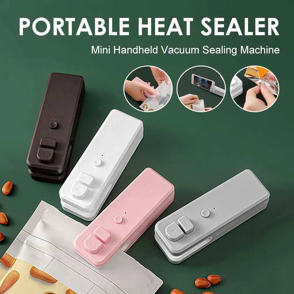 Portable 2 In 1 Mini Magnetic Sealer Bag Kitchen Bar Home Tools Food Snack Sealing Packaging Machine Bag Heat Sealer
Portable 2 In 1 Mini Magnetic Sealer Bag Kitchen Bar Home Tools Food Snack Sealing Packaging Machine Bag Heat Sealer