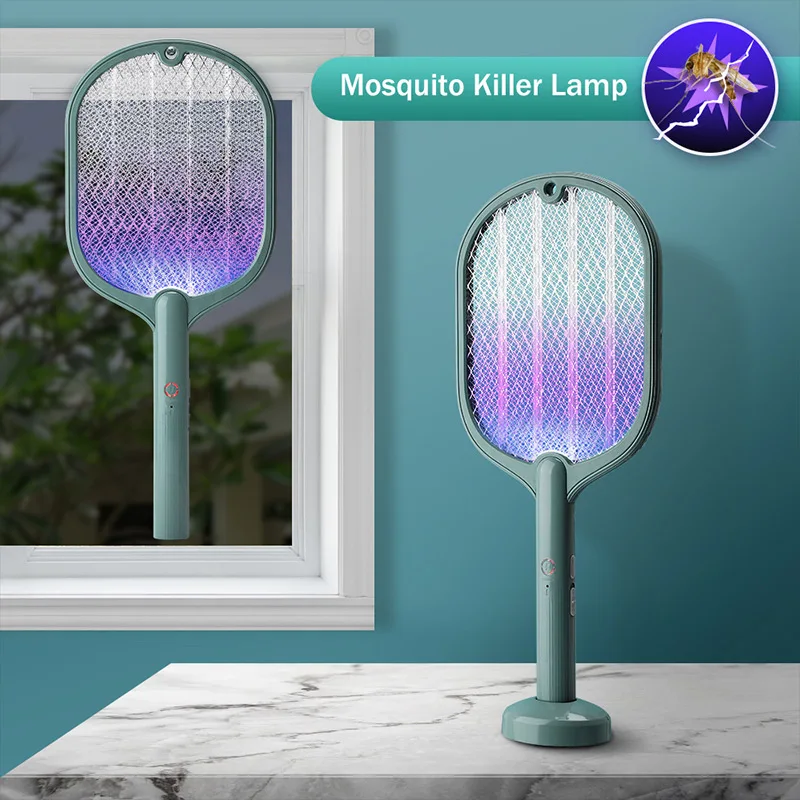 NEW Intelligent Household 2In1 Mosquito Killer Lamp Electric Shock Mosquito Swatter USB Recharg eable Bug Zapper Mosquito Trap
NEW Intelligent Household 2In1 Mosquito Killer Lamp Electric Shock Mosquito Swatter USB Recharg eable Bug Zapper Mosquito Trap