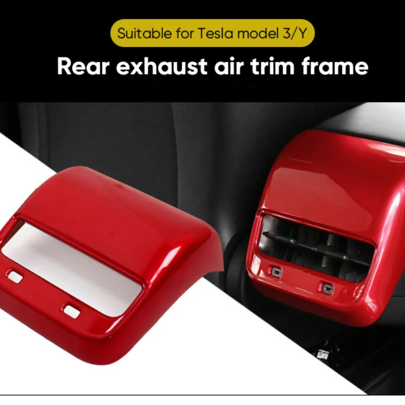 Rear Air Outlet Decorative Frame For Tesla Model3 Model Y Carbon Fiber Refit Accessories
Rear Air Outlet Decorative Frame For Tesla Model3 Model Y Carbon Fiber Refit Accessories