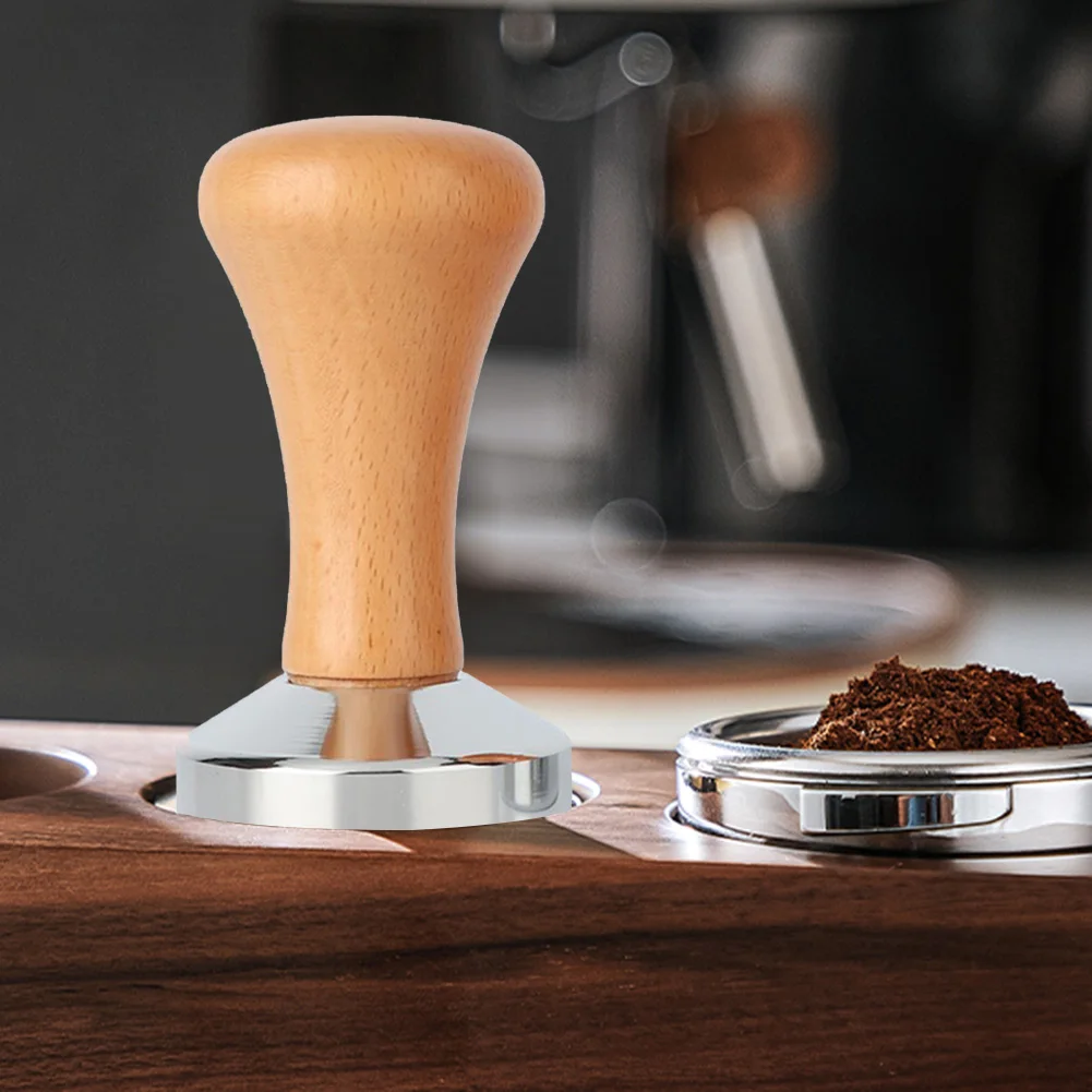 51/53/58mm Coffee Tamper Powder Hammer Press Wooden Handle Espresso Coffee Maker Powder Press Grinder Accessories
51/53/58mm Coffee Tamper Powder Hammer Press Wooden Handle Espresso Coffee Maker Powder Press Grinder Accessories
