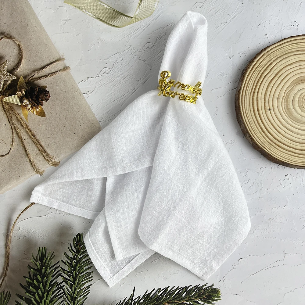 Набор из 8 хлопковых столовых салфеток 30x45 см
Набор из 8 хлопковых столовых салфеток 30x45 см