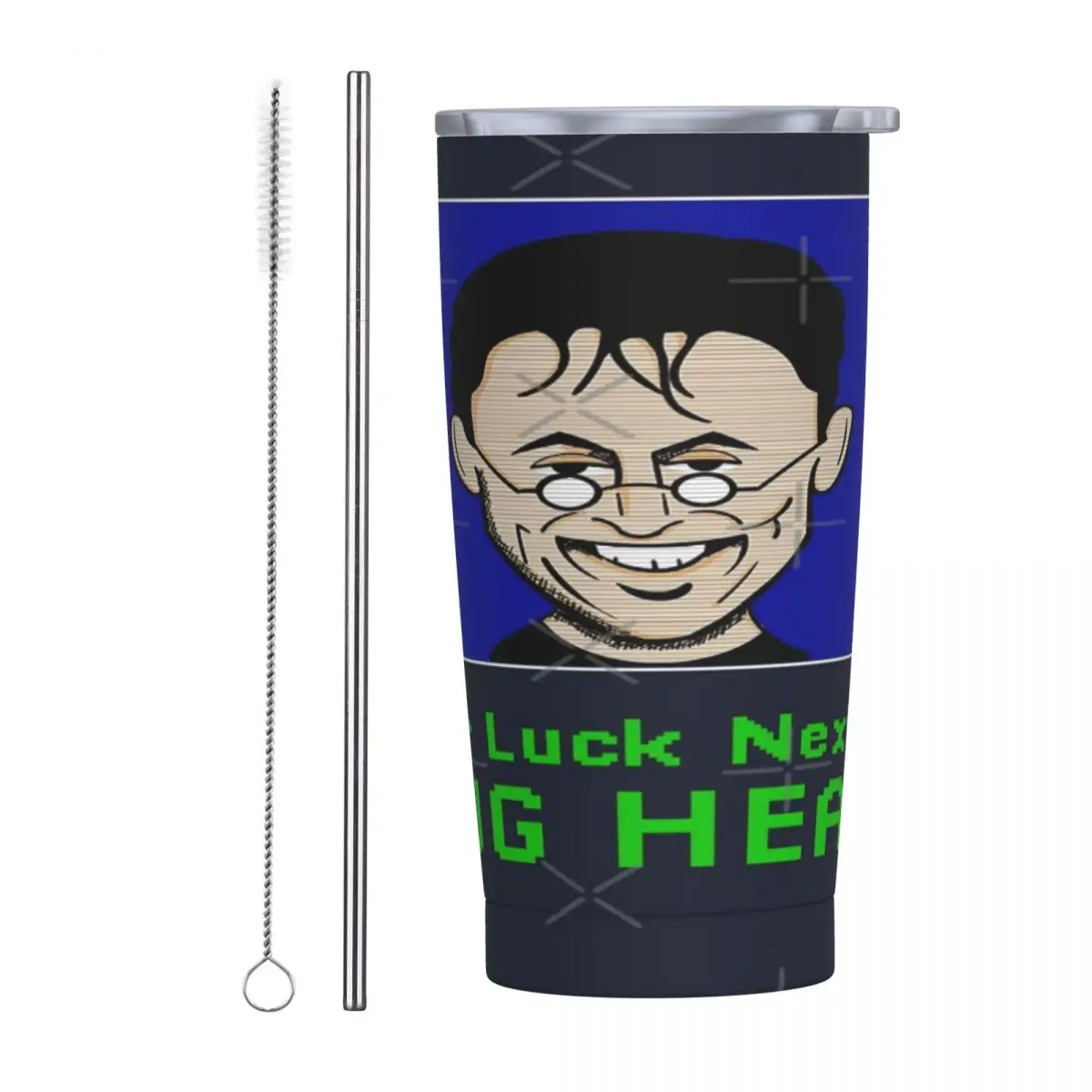 Boris - Better Luck Next Time Slug Heads Stainless Steel Mug Environmentally Friendly easy to use With straw brush Reusable
Boris - Better Luck Next Time Slug Heads Stainless Steel Mug Environmentally Friendly easy to use With straw brush Reusable