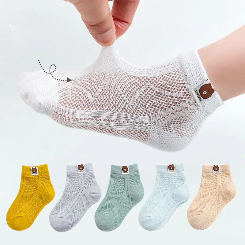 2022 Spring Summer Cotton Baby Short Socks 5Pairs/Lot Toddler Boy Mesh Breathable Kids Girls Children Cartoon Thin Boat Socks
2022 Spring Summer Cotton Baby Short Socks 5Pairs/Lot Toddler Boy Mesh Breathable Kids Girls Children Cartoon Thin Boat Socks