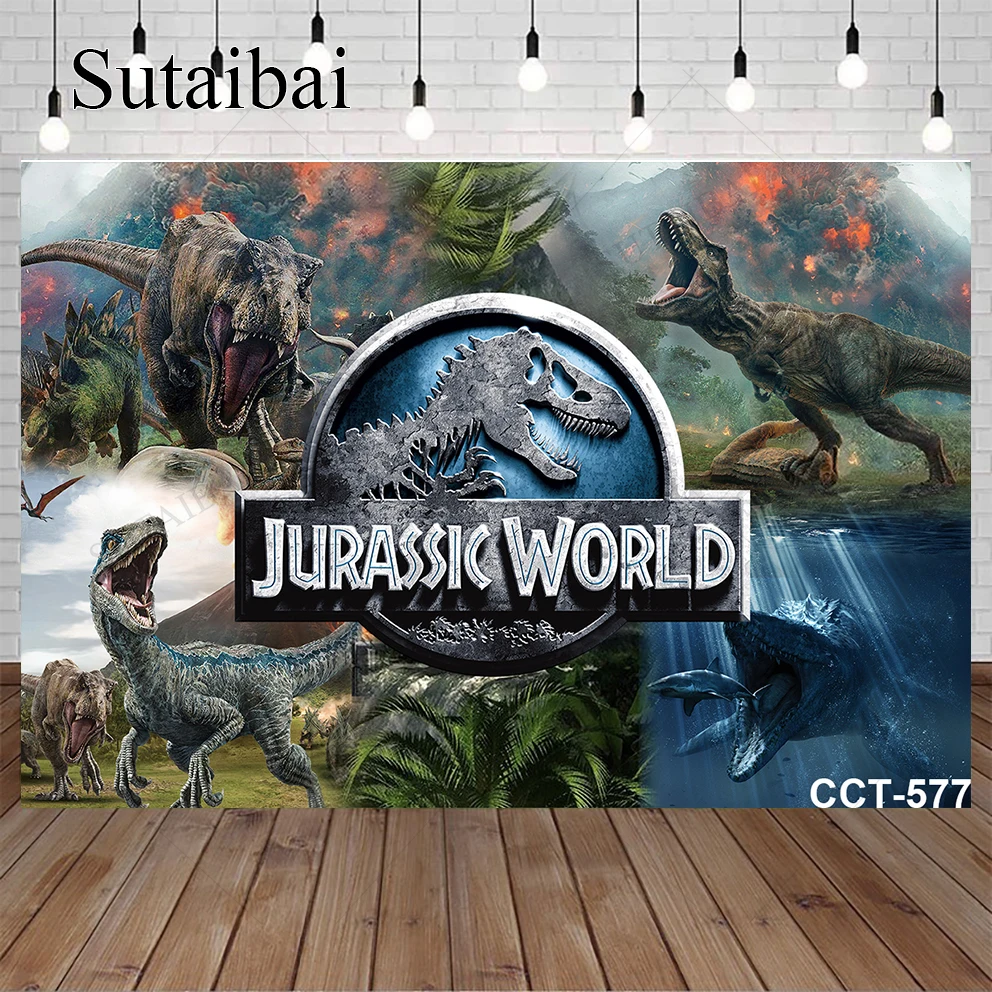 Customized Jurassic World Dinosaur Backdrops Vinyl Boy Birthday Party Supplies Baby Shower Portrait Head Shoot Photo Studio Prop
Customized Jurassic World Dinosaur Backdrops Vinyl Boy Birthday Party Supplies Baby Shower Portrait Head Shoot Photo Studio Prop