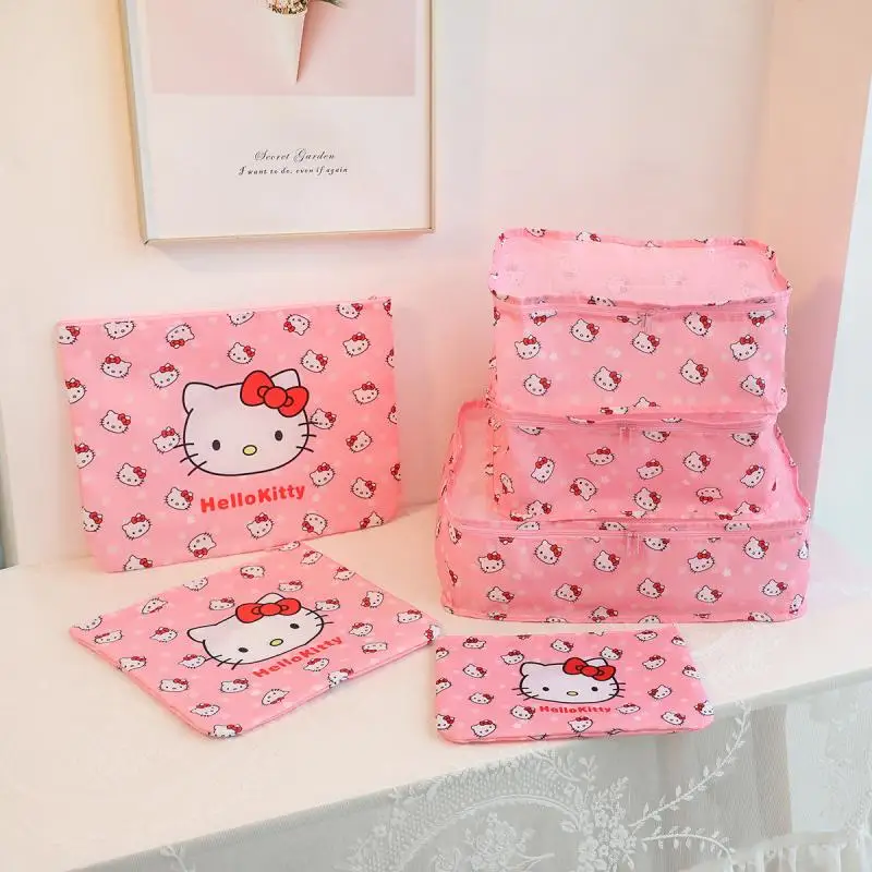 Kawaii Sanrio Keroppi Марка Badtz Maru Hanyodon сумка-Органайзер дорожная сумка для хранения