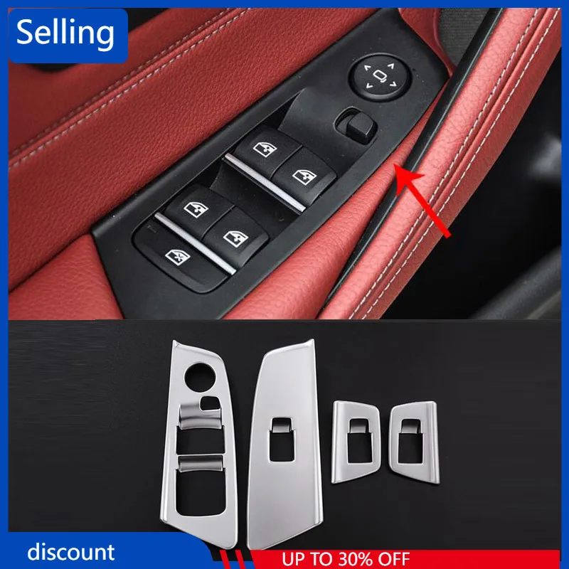For BMW New 5 Series G30 2017 2018 Car Accessories ABS Chorme Window Lift Button Cover Trim Auto Parts 4 Pcs fast ship
For BMW New 5 Series G30 2017 2018 Car Accessories ABS Chorme Window Lift Button Cover Trim Auto Parts 4 Pcs fast ship