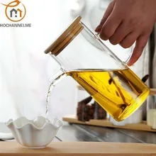 Lead-free Glass Jars Oil Pot Kitchen Storage Tank Olive Oil Peanut Oil Bottle Soy Sauce Bottle