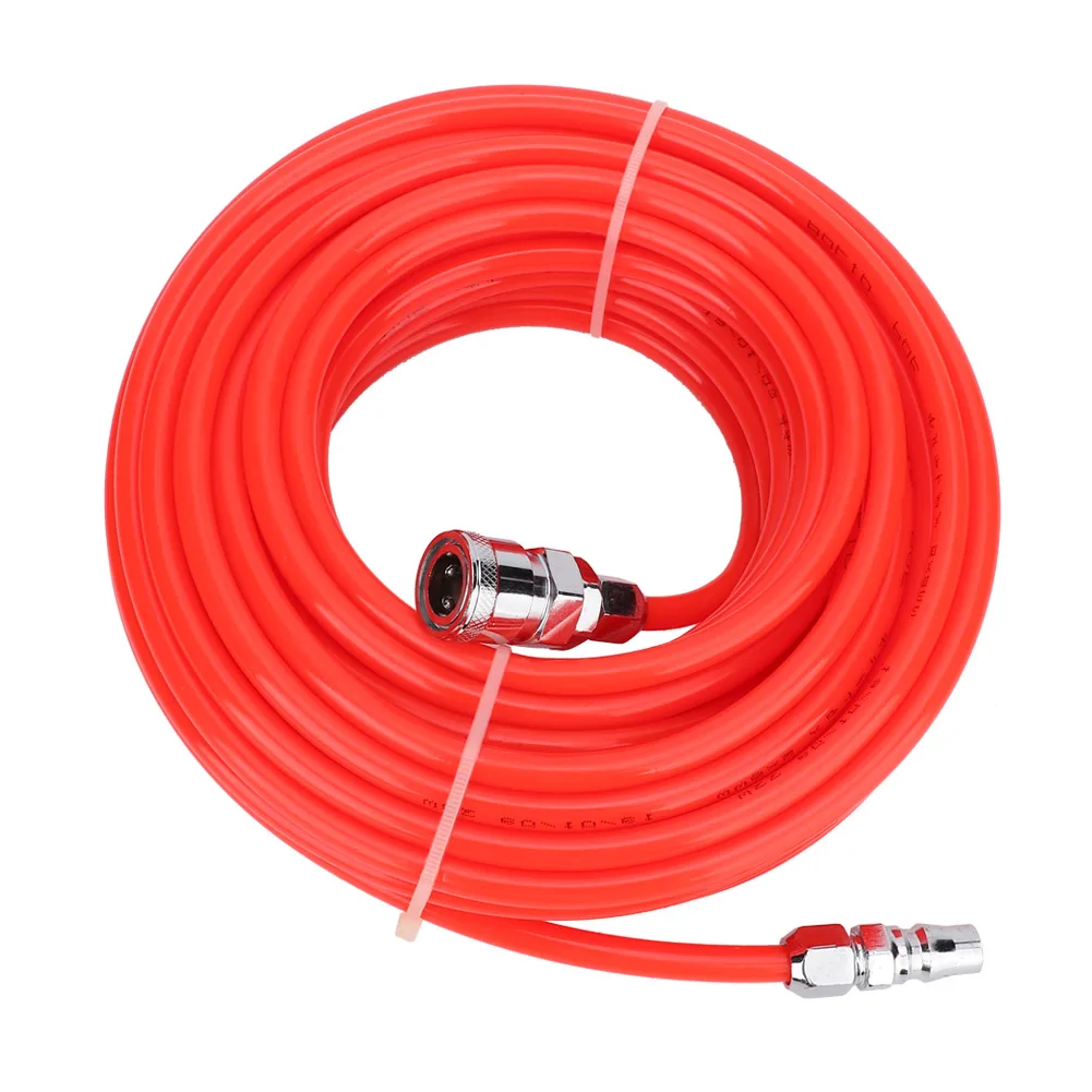 5*8mm High Pressure Flexible Air Compressor Hose with Male/Female Quick Connector 15M Red Pneumatic Hose Pneumatic Hose
5*8mm High Pressure Flexible Air Compressor Hose with Male/Female Quick Connector 15M Red Pneumatic Hose Pneumatic Hose