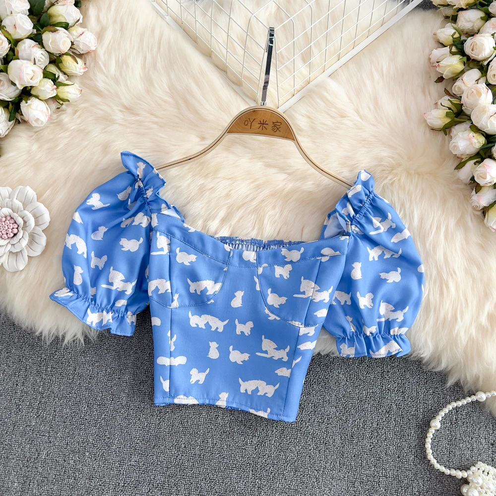 Y2k Tops Short Sleeve Fashion Clothing Cropped Streetwear Harajuku Sexy Women T Shirts Party Ropa De Mujer Puff High Street Tees
Y2k Tops Short Sleeve Fashion Clothing Cropped Streetwear Harajuku Sexy Women T Shirts Party Ropa De Mujer Puff High Street Tees