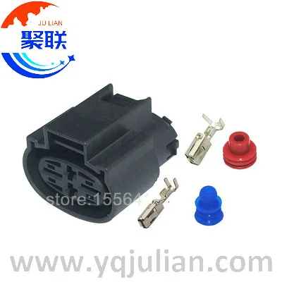 Auto 4pin plug 1897210-1 1897210 cable harness wiring connector with terminals and seals
Auto 4pin plug 1897210-1 1897210 cable harness wiring connector with terminals and seals
