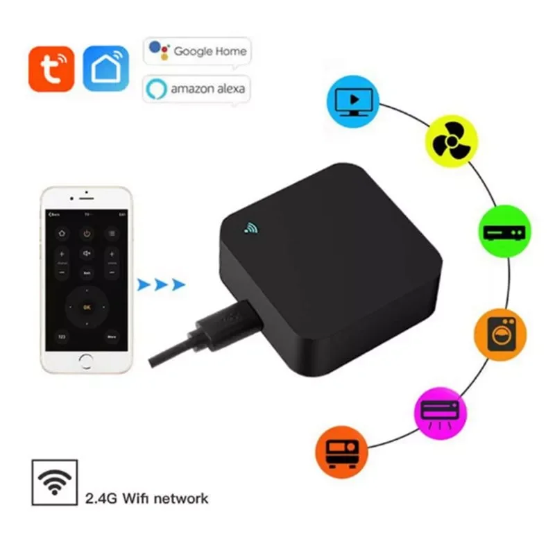 Smart Home Wireless Remote Controller WiFi IR Smart Life APP WiFi Infrared Remote Controller Automation Air Conditioner TV
Smart Home Wireless Remote Controller WiFi IR Smart Life APP WiFi Infrared Remote Controller Automation Air Conditioner TV