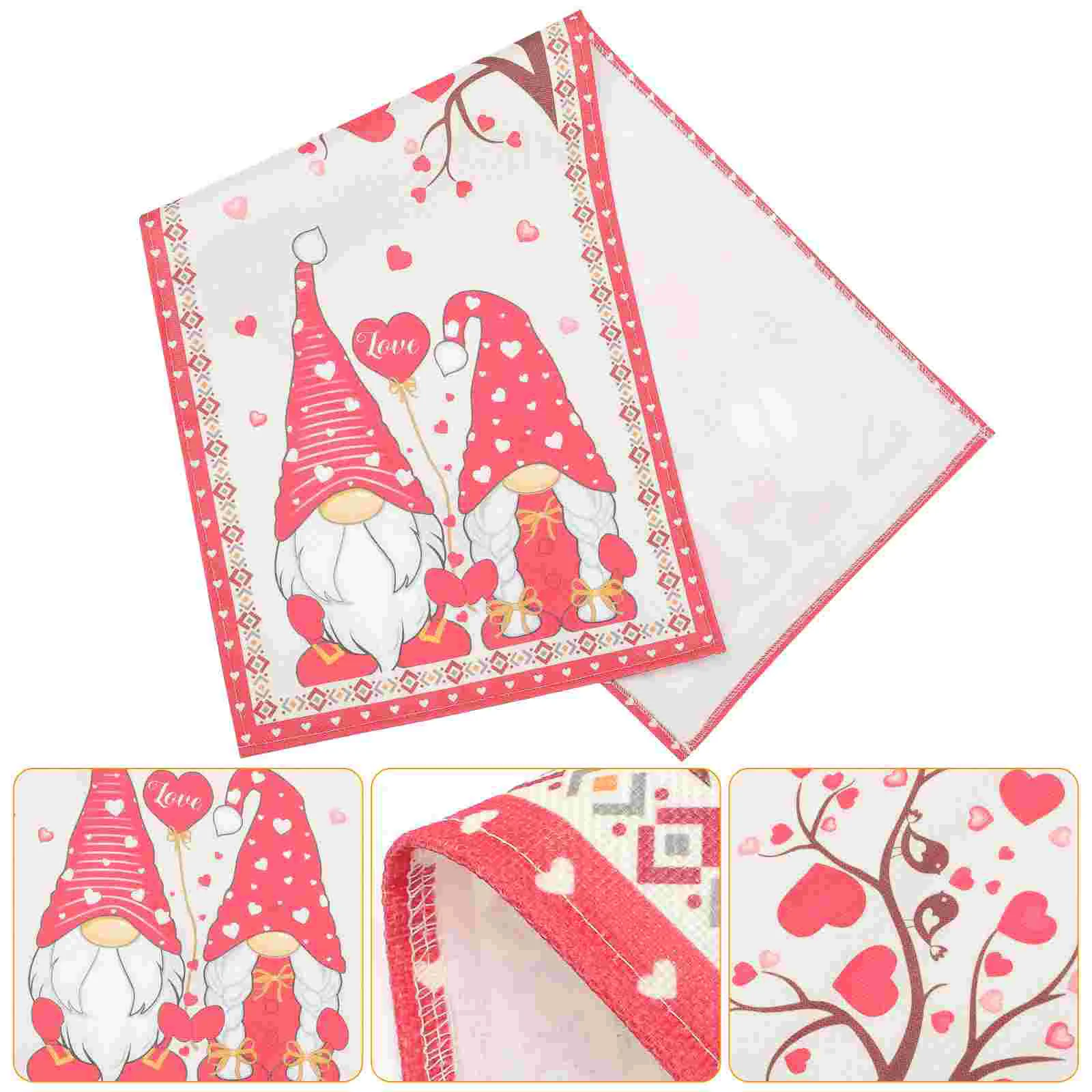 Table Runner Valentine Day S Valentines Cover Placemats Banquet Wedding Cloth Dining Holiday Coffee Heart Love Decorations Gnome
Table Runner Valentine Day S Valentines Cover Placemats Banquet Wedding Cloth Dining Holiday Coffee Heart Love Decorations Gnome