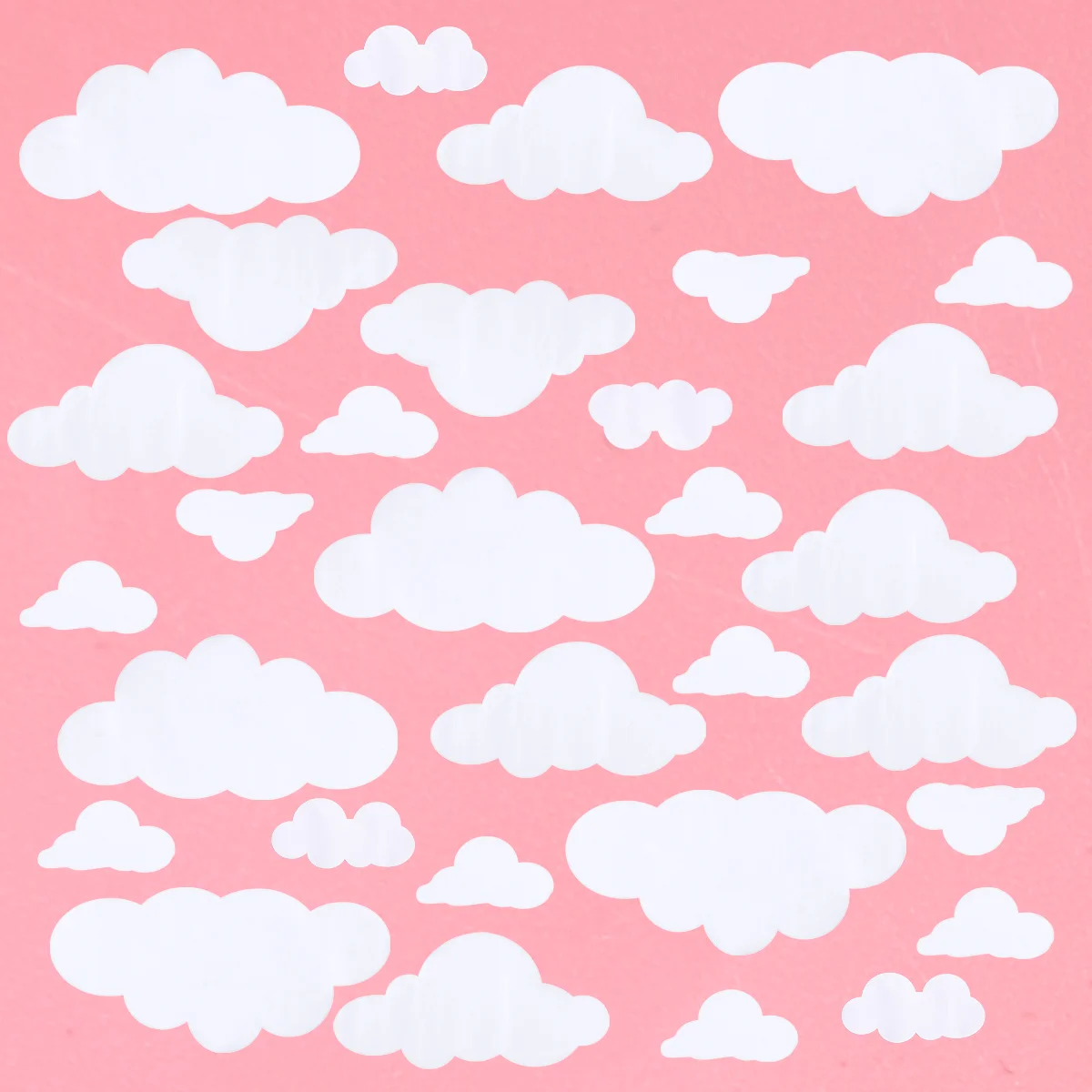 31pcs Big Clouds Vinyl Wall Decals DIY Wall Sticker Removable Wall Art Decor for Living Room Nursery Kids Room (White)
31pcs Big Clouds Vinyl Wall Decals DIY Wall Sticker Removable Wall Art Decor for Living Room Nursery Kids Room (White)