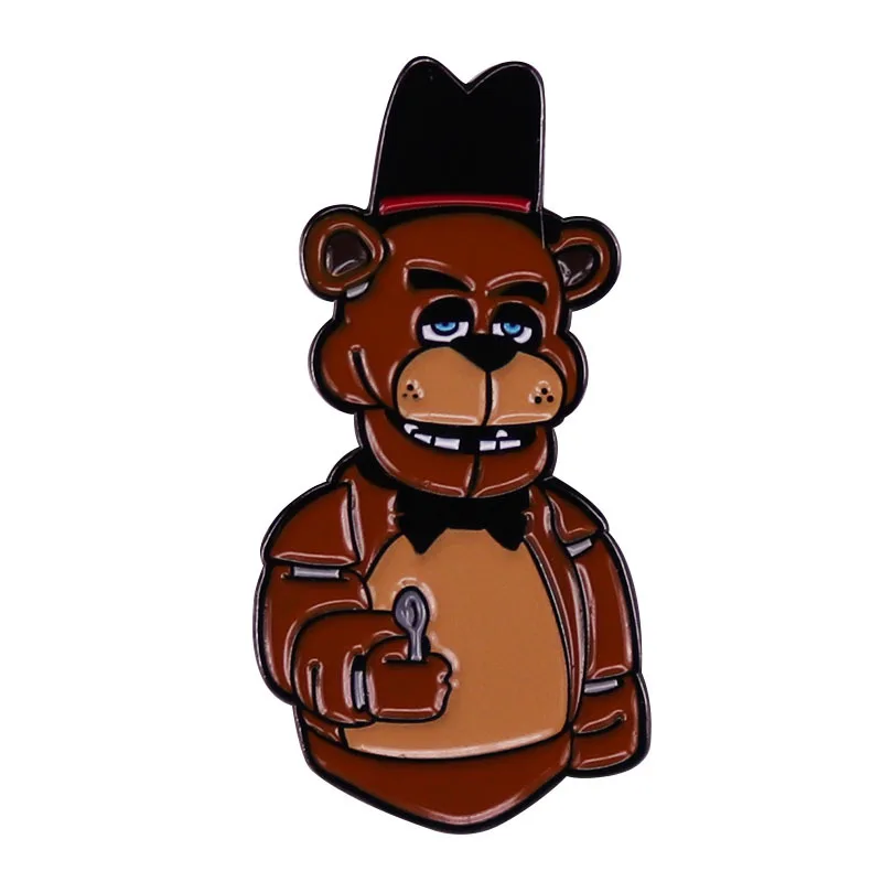 Horror Game Lapel Pins for Backpacks Enamel Pin Bear Anime Briefcase Badges Brooches on Clothes Jewelry Decoration
Horror Game Lapel Pins for Backpacks Enamel Pin Bear Anime Briefcase Badges Brooches on Clothes Jewelry Decoration