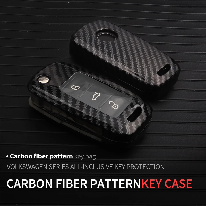 ABS Carbon Fiber Key Case for Volkswagen BORA 2018 2019 Jetta Santana Sagitar Polo LAVIDA Car Key Bag Accessories
ABS Carbon Fiber Key Case for Volkswagen BORA 2018 2019 Jetta Santana Sagitar Polo LAVIDA Car Key Bag Accessories