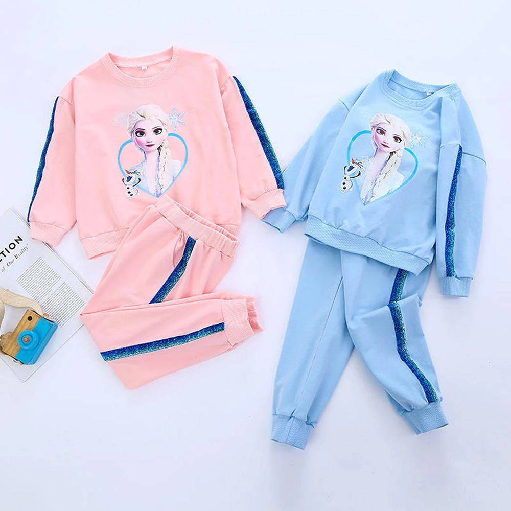 4-10Y Sportswear for Children Clothing Korean Style 2022 Fall Cartoon Kids Clothes Girls Fashion Long-sleeved T-shirt + Trouser
4-10Y Sportswear for Children Clothing Korean Style 2022 Fall Cartoon Kids Clothes Girls Fashion Long-sleeved T-shirt + Trouser