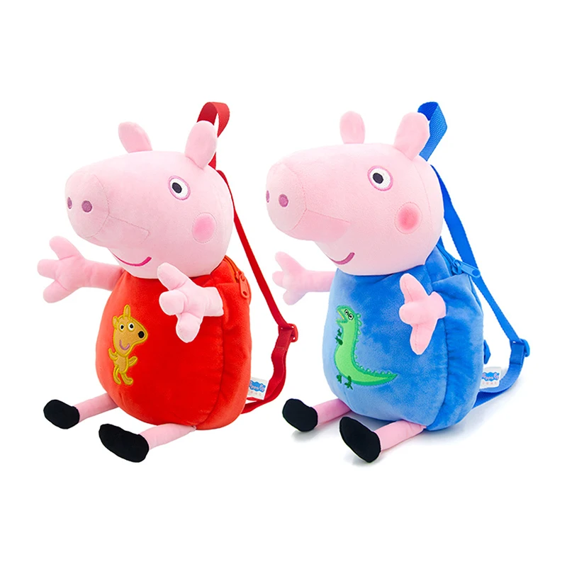 30cm High Peppa Pig Doll Backpack Stereoscopic Anime Doll Plush Backpack Boys Girl Soft Plush Toy Bag Children's Birthday Gifts
30cm High Peppa Pig Doll Backpack Stereoscopic Anime Doll Plush Backpack Boys Girl Soft Plush Toy Bag Children's Birthday Gifts