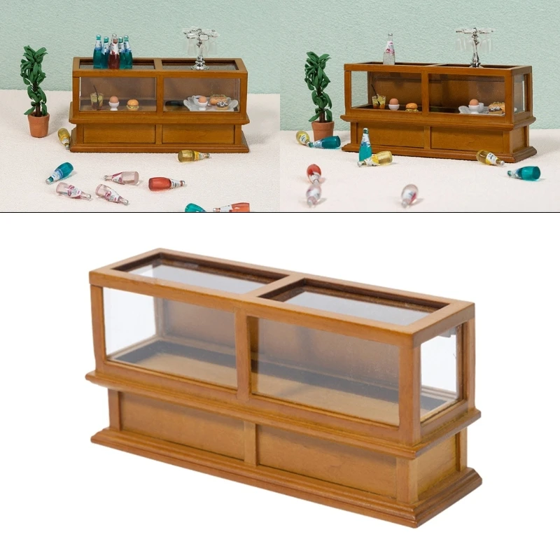 Store 1:12 Dollhouse Display Cabinet Furniture Simulation Storage Rack Furniture Model Display Shelf Toy for Girl
Store 1:12 Dollhouse Display Cabinet Furniture Simulation Storage Rack Furniture Model Display Shelf Toy for Girl