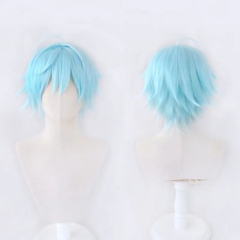 Anime Genshin Impact Chongyun Cosplay Wig Blue Short Hair Heat Resistant Synthetic Wigs Halloween Party Role Play
Anime Genshin Impact Chongyun Cosplay Wig Blue Short Hair Heat Resistant Synthetic Wigs Halloween Party Role Play