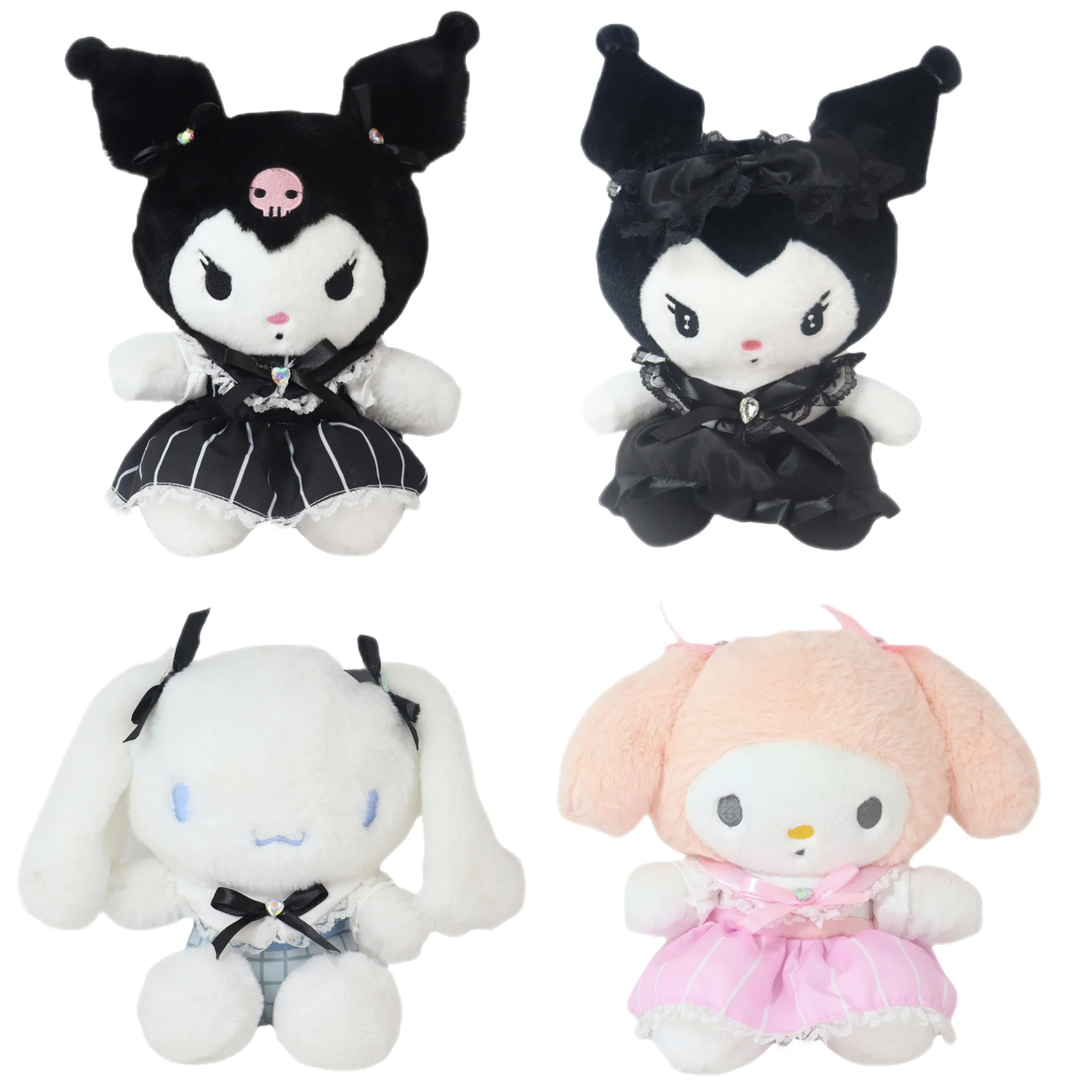 New 18 Cm Kawaii Anime Cartoon Cute Striped Sanrio Devil Kuromi My Melody Cinnamoroll Plush Grab Gift Plush Doll Toy
New 18 Cm Kawaii Anime Cartoon Cute Striped Sanrio Devil Kuromi My Melody Cinnamoroll Plush Grab Gift Plush Doll Toy