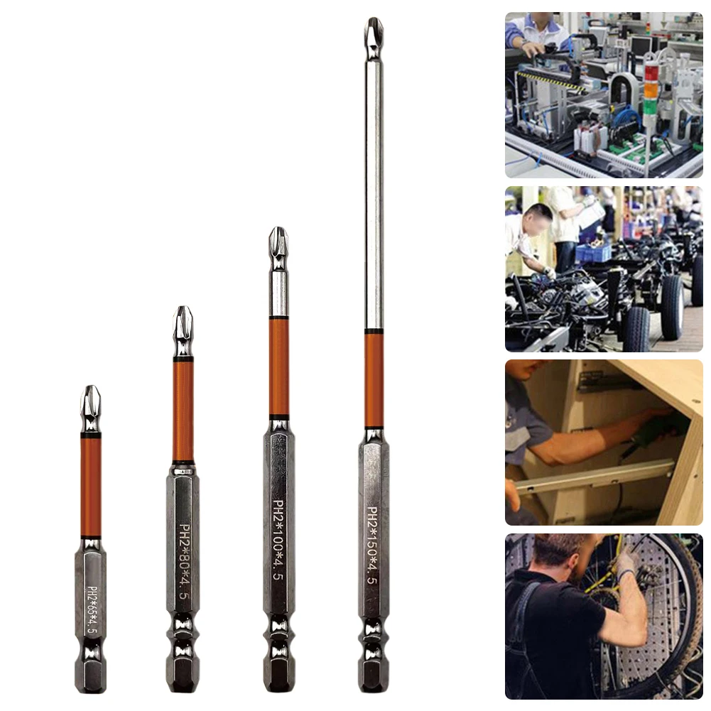 Tools Screwdriver Bit Head Size PH2 High-hardness Screwdriver Impact Drills Impact-resistant 1/4''(6.35mm) Hex
Tools Screwdriver Bit Head Size PH2 High-hardness Screwdriver Impact Drills Impact-resistant 1/4''(6.35mm) Hex