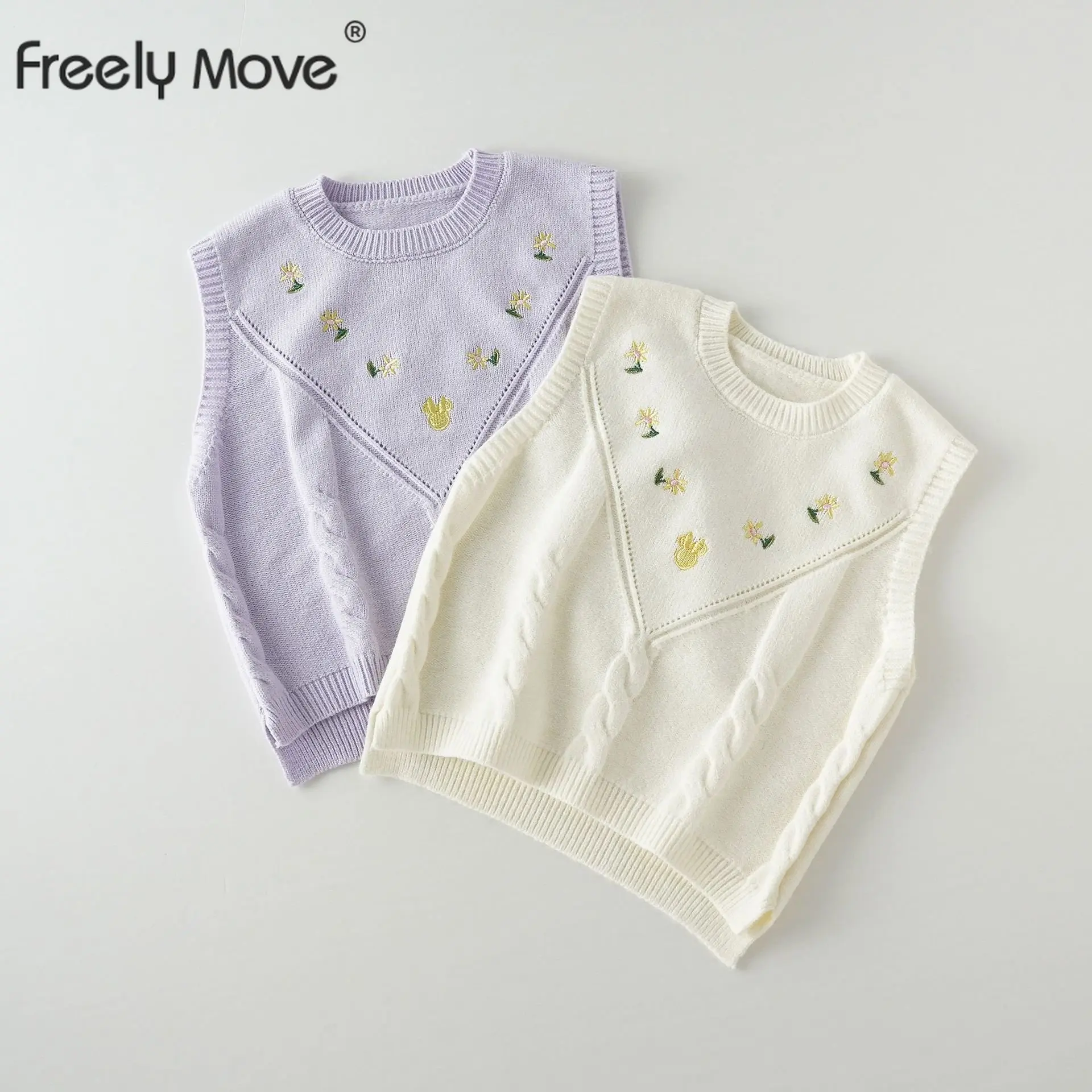 Freely Move 2023 Spring Floral Kids Infant Girl Clothing Toddler Thicken Floral O Neck Sweater Vest for Baby Kids Girls Clothes
Freely Move 2023 Spring Floral Kids Infant Girl Clothing Toddler Thicken Floral O Neck Sweater Vest for Baby Kids Girls Clothes