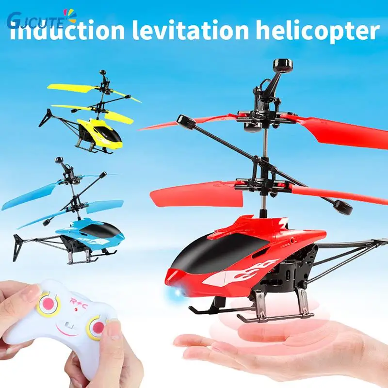 

Двухканальный подвесной Радиоуправляемый вертолет с защитой от падения Индукционная фотозарядка искусственный самолет детская игрушка подарок для ребенка