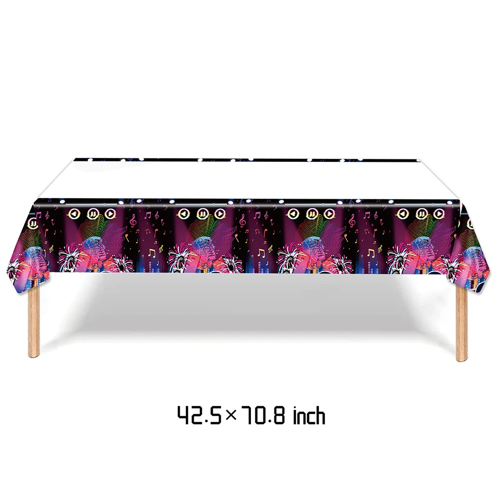 Музыкальная посуда для вечеринки PartiesTour 
Музыкальная посуда для вечеринки PartiesTour