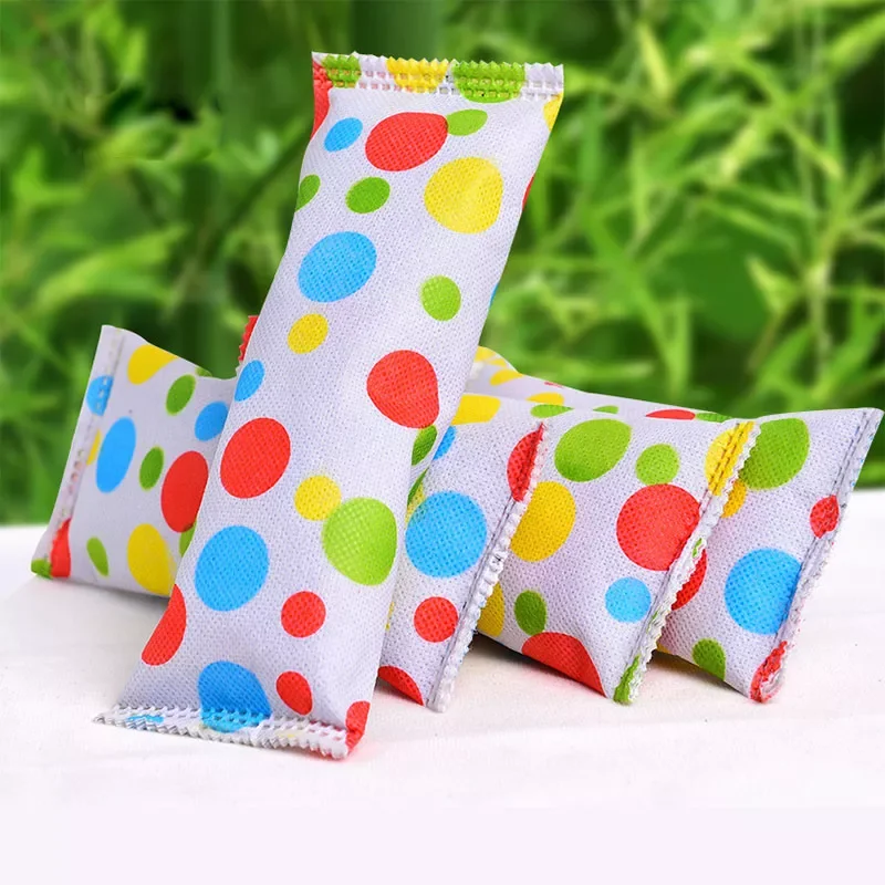 

NEW2022 2 pieces 18 * 7cm odor removal absorbent Colorful moisturizing carbon bag Non-woven cloth Wardrobe shoes deodorant tool