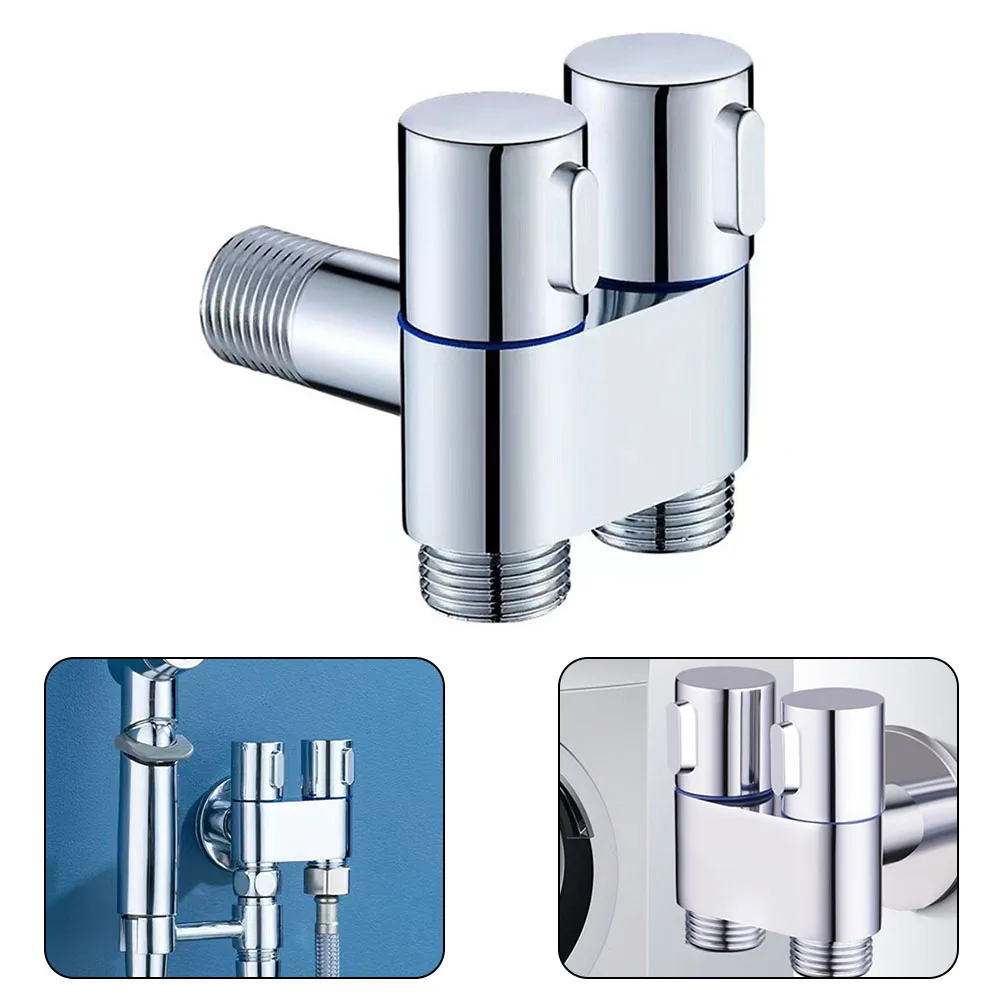 Double Control Angle Valve G1/2 1 In Two Out Washing Machine Faucet For Kitchen Bathroom Basin/toilet/water Heater/shower Head
Double Control Angle Valve G1/2 1 In Two Out Washing Machine Faucet For Kitchen Bathroom Basin/toilet/water Heater/shower Head