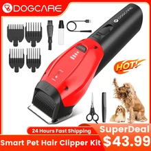 DOGCARE PC02 Dog Clipper Professional Hair Trimmer Cutting Machine Pet Dog Grooming Equipment Hair Remover Clipper for Animals