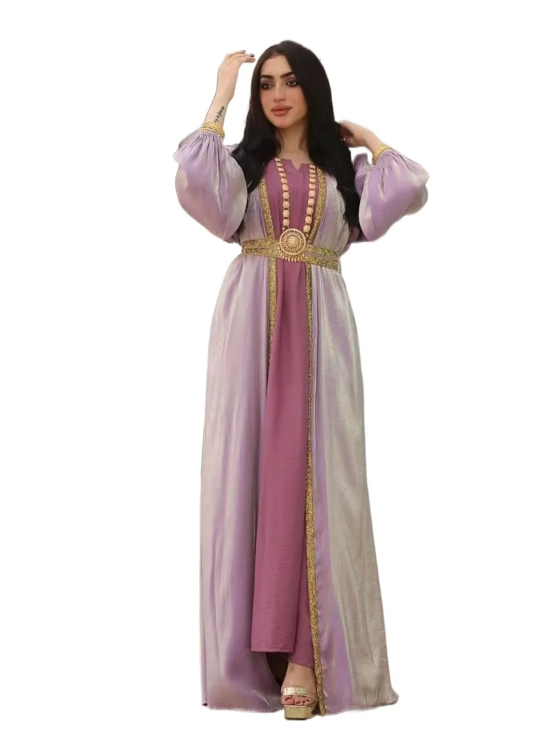 Morocco Party Dress Women Abaya 3 Piece Set Dubai Muslim Dresses Eid Silky Satin Caftan Evening Long Robe Vestidos Abayas Robe
Morocco Party Dress Women Abaya 3 Piece Set Dubai Muslim Dresses Eid Silky Satin Caftan Evening Long Robe Vestidos Abayas Robe