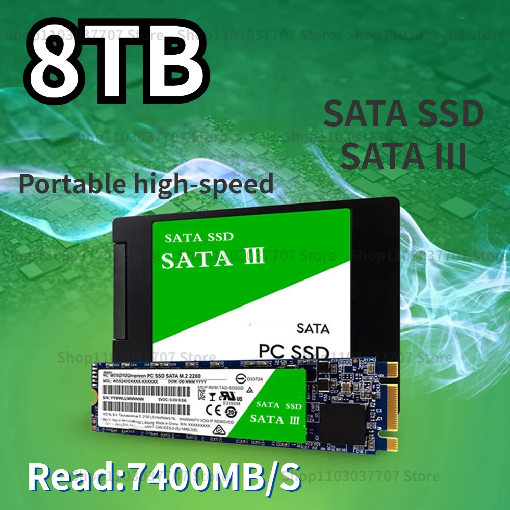 

New high speed SSD Sata 1TB 2TB Hard Drive Disk Sata3 2.5Inch 4TB Ssd TLC Internal Solid State Drives For Laptop Desktop PS5 PS4