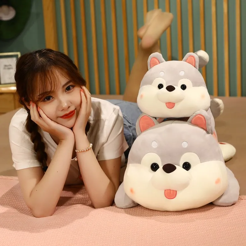 New 35-80cm Animal Dog Long Pillow Stuffed Lying Husky Plush Toys Soft Sleeping Cushion Doll Children Kids Girls Cartoon Gift
New 35-80cm Animal Dog Long Pillow Stuffed Lying Husky Plush Toys Soft Sleeping Cushion Doll Children Kids Girls Cartoon Gift