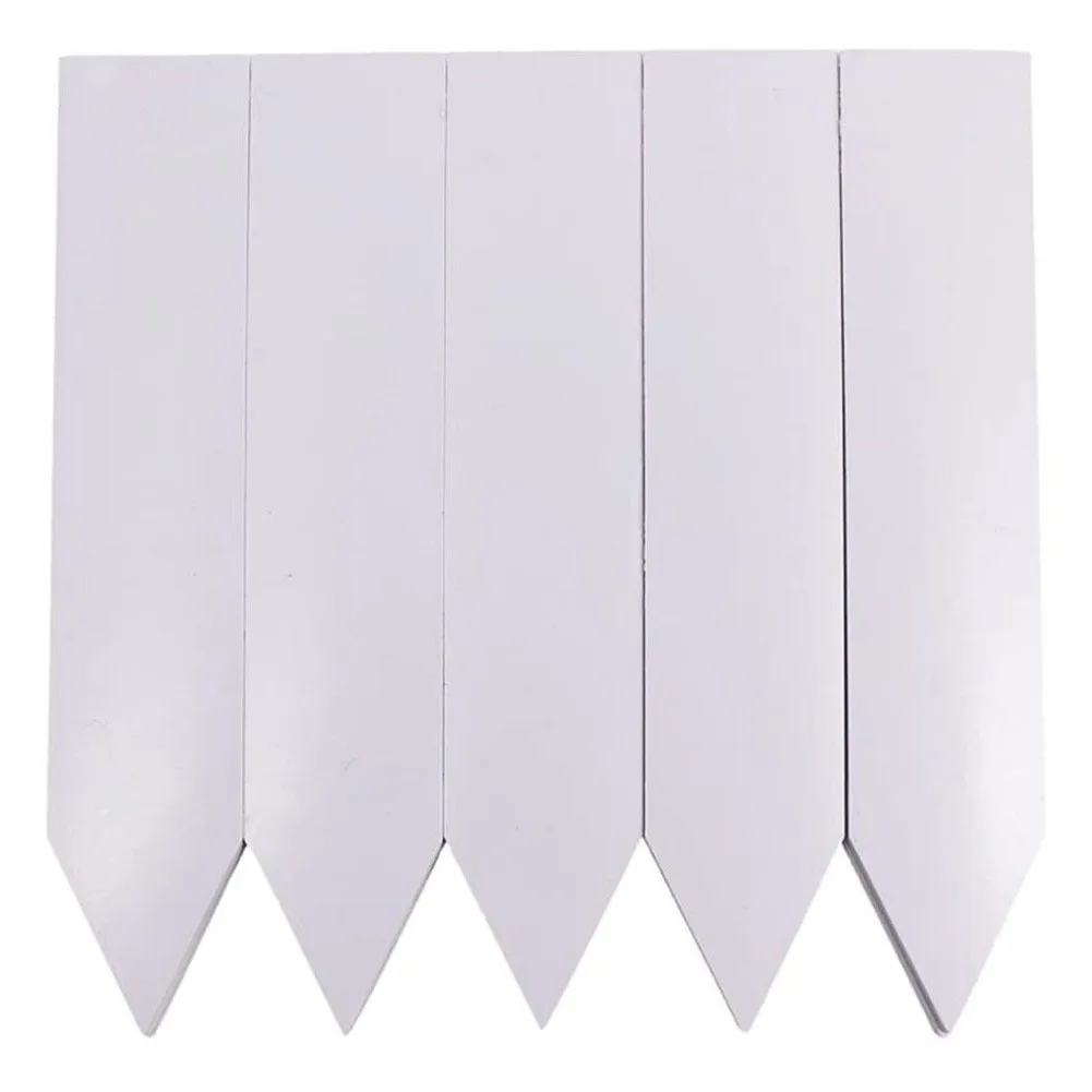 100PCS White Plant Labels Plastic Garden Labels For Planting Nursery Seedling Tray Markers DIY Garden Decorating Tools 5*1cm
100PCS White Plant Labels Plastic Garden Labels For Planting Nursery Seedling Tray Markers DIY Garden Decorating Tools 5*1cm