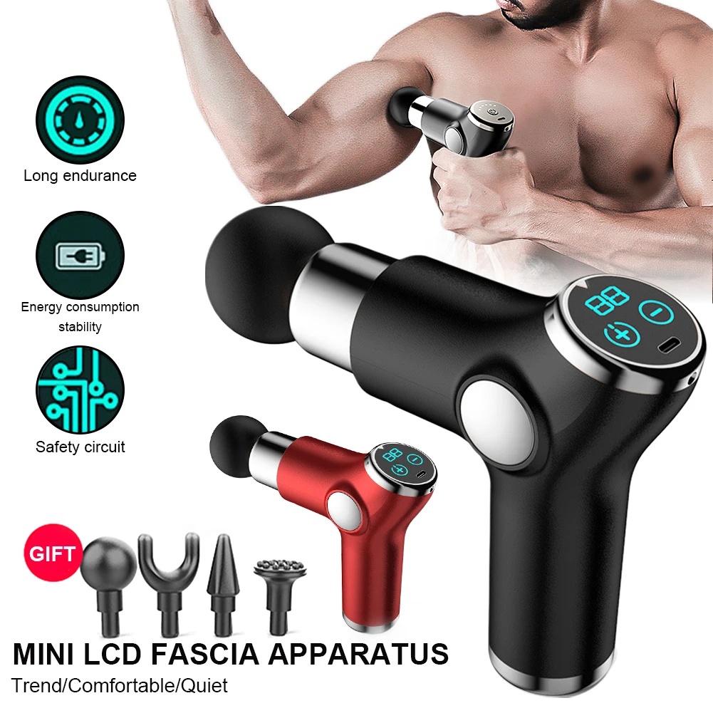 New Mini Massage Gun 32 Speed LCD Touch Screen Electric Deep Tissue Muscle Massager Fascial Gun For Pain Relief Body Massage
New Mini Massage Gun 32 Speed LCD Touch Screen Electric Deep Tissue Muscle Massager Fascial Gun For Pain Relief Body Massage