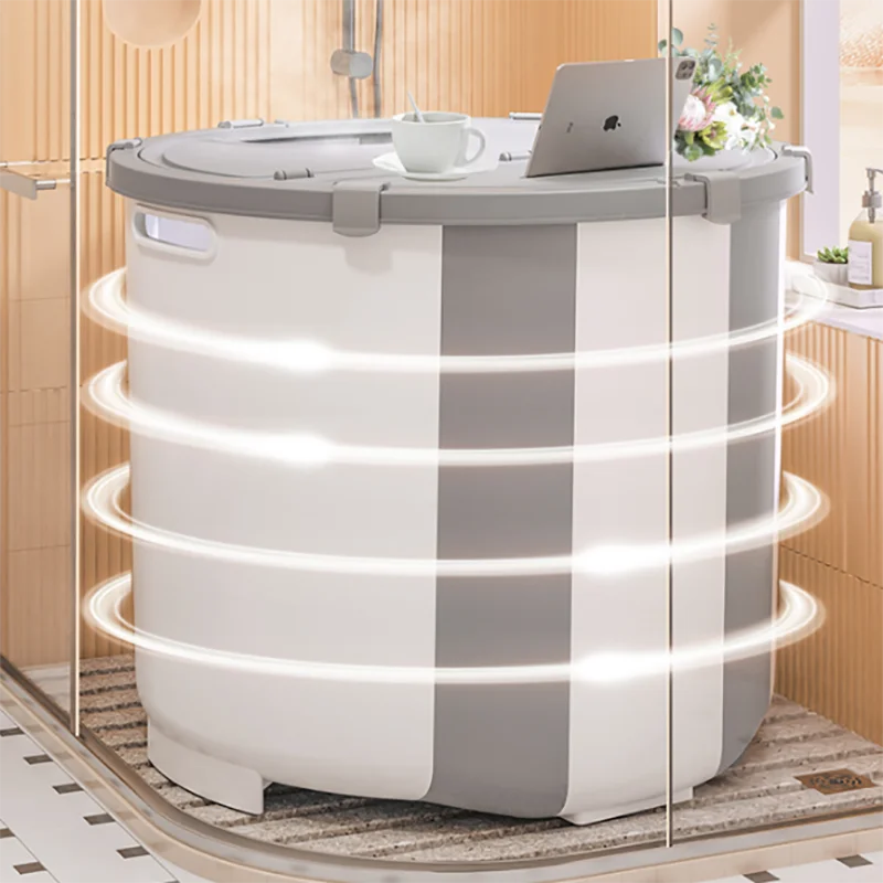 Large Half Body Adult Portable Bathtub Folding Simple Mobile Bathtub Bathtub Foot Tub Tina Plegable Bathroom Products YX50FB
Large Half Body Adult Portable Bathtub Folding Simple Mobile Bathtub Bathtub Foot Tub Tina Plegable Bathroom Products YX50FB