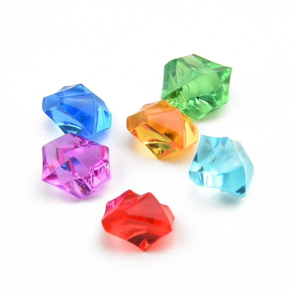 20pc Acrylic Plastic Gem Stone Colorful Irregular Small Stones Jewels Crystal Diamond Toys DIY Vase Fish Tank Home Decoration
20pc Acrylic Plastic Gem Stone Colorful Irregular Small Stones Jewels Crystal Diamond Toys DIY Vase Fish Tank Home Decoration