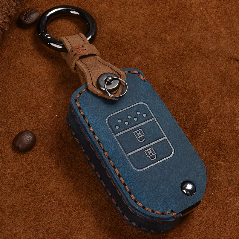 New Leather Key Cover Case For Honda 2016 2017 CRV Pilot Accord Civic Car Shell Auto Key Keychain Keyring for Car Accessories
New Leather Key Cover Case For Honda 2016 2017 CRV Pilot Accord Civic Car Shell Auto Key Keychain Keyring for Car Accessories