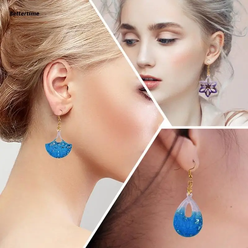 B36D Flower-shaped Keychain Epoxy Resin Mold with Hole Keyring Pendant Mold Love Gift
B36D Flower-shaped Keychain Epoxy Resin Mold with Hole Keyring Pendant Mold Love Gift