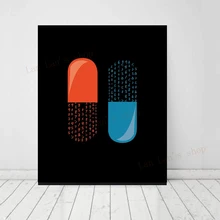 The Matrix Style Minimalist Movie Poster Printed Canvas Painting Wall Picture Nordic Modern Living Room Home Decor Frameless